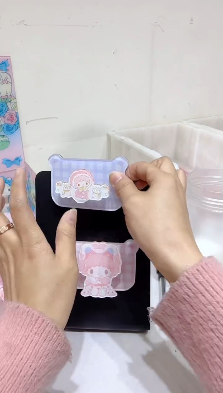 【小羊冰箱贴夹粉色系】