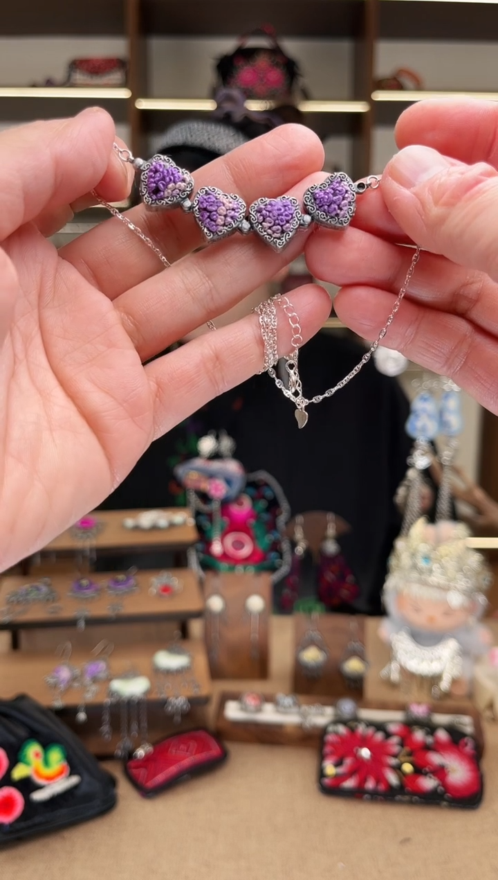 织绣1625黔东南苗族刺绣