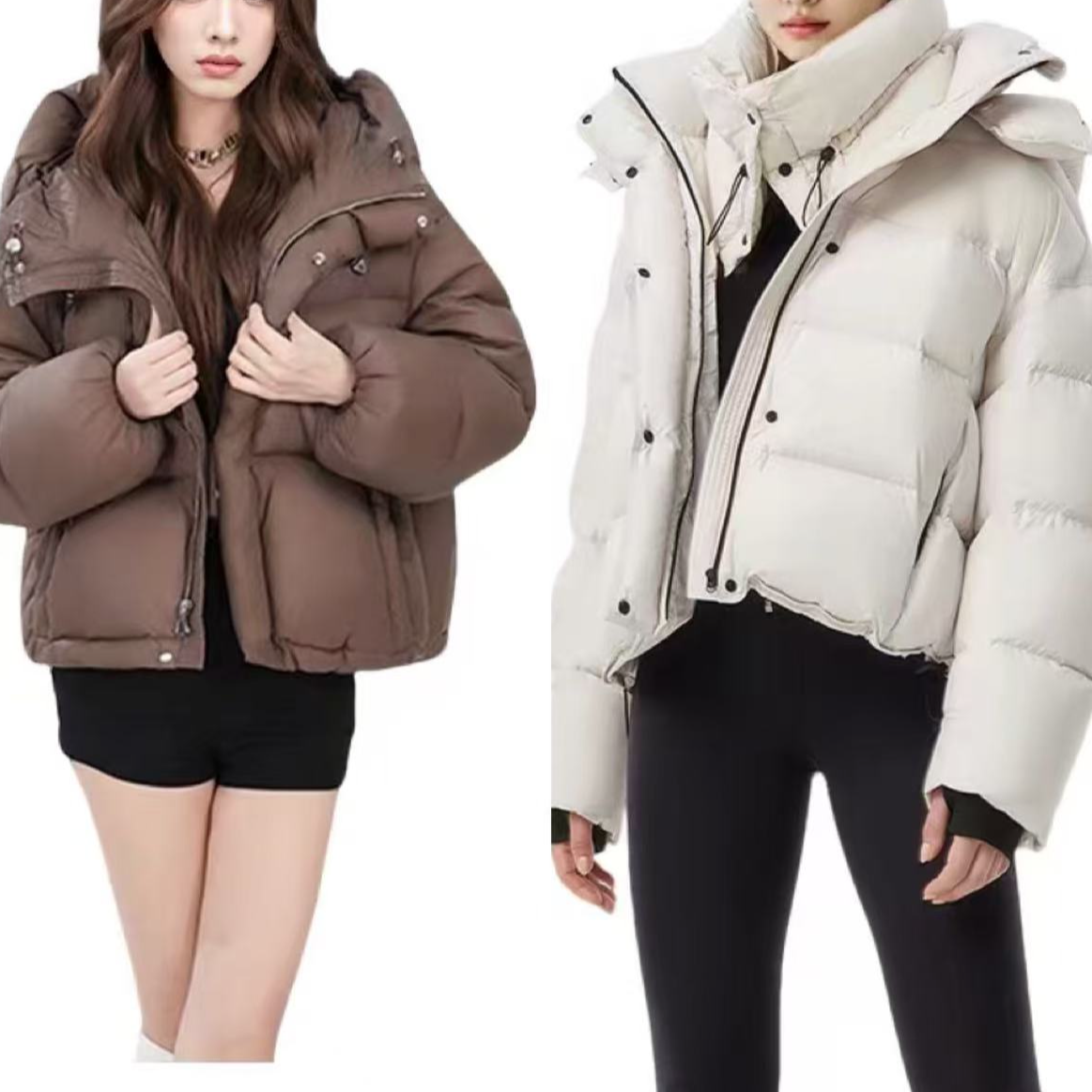 【黛姐专属】761-800时尚休闲百搭宽松秋冬羽绒服