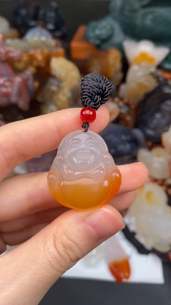 未镶嵌颈饰玛瑙/玉髓AA