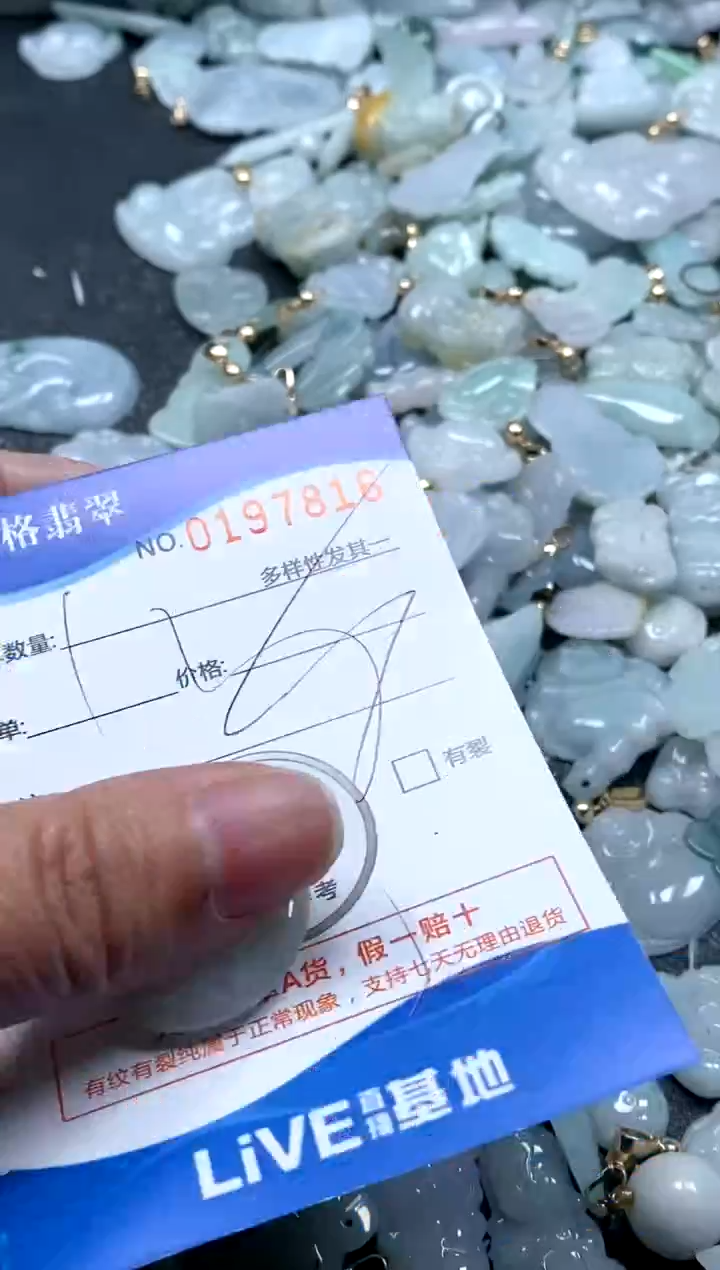 【闪购商品】翡翠颈饰未镶嵌闪购商品0197816