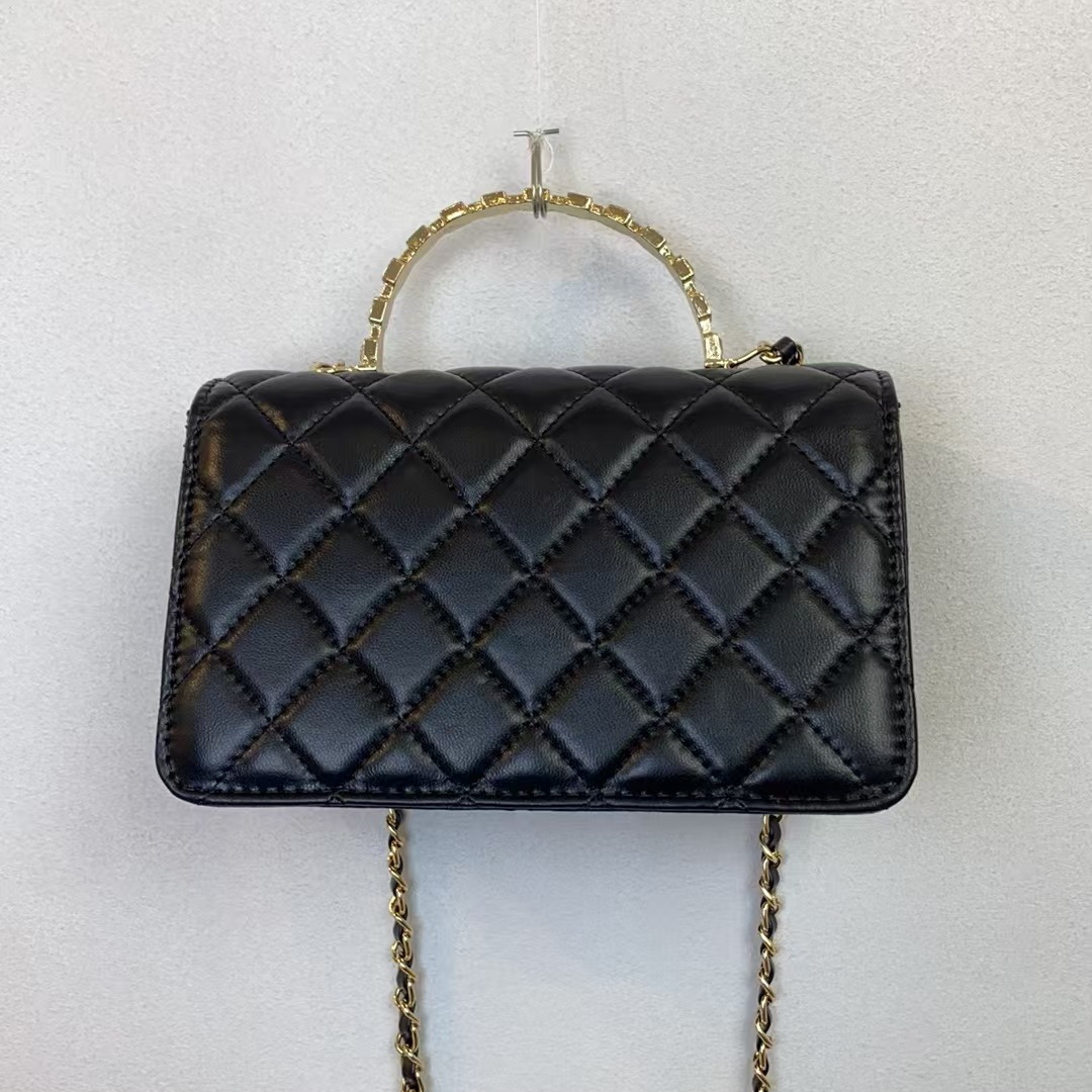 简约百搭高级感2025新大容量小众女包6826黑