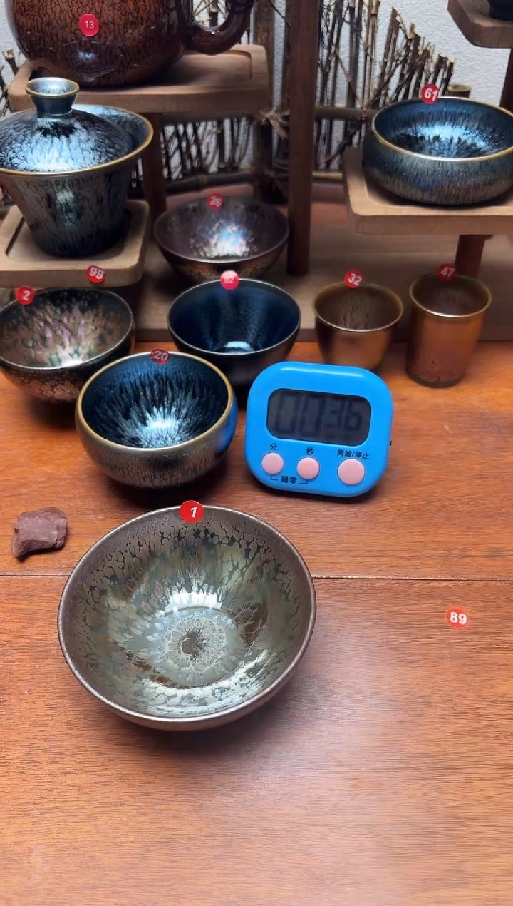 茶盏温***人1号建盏工匠茶器