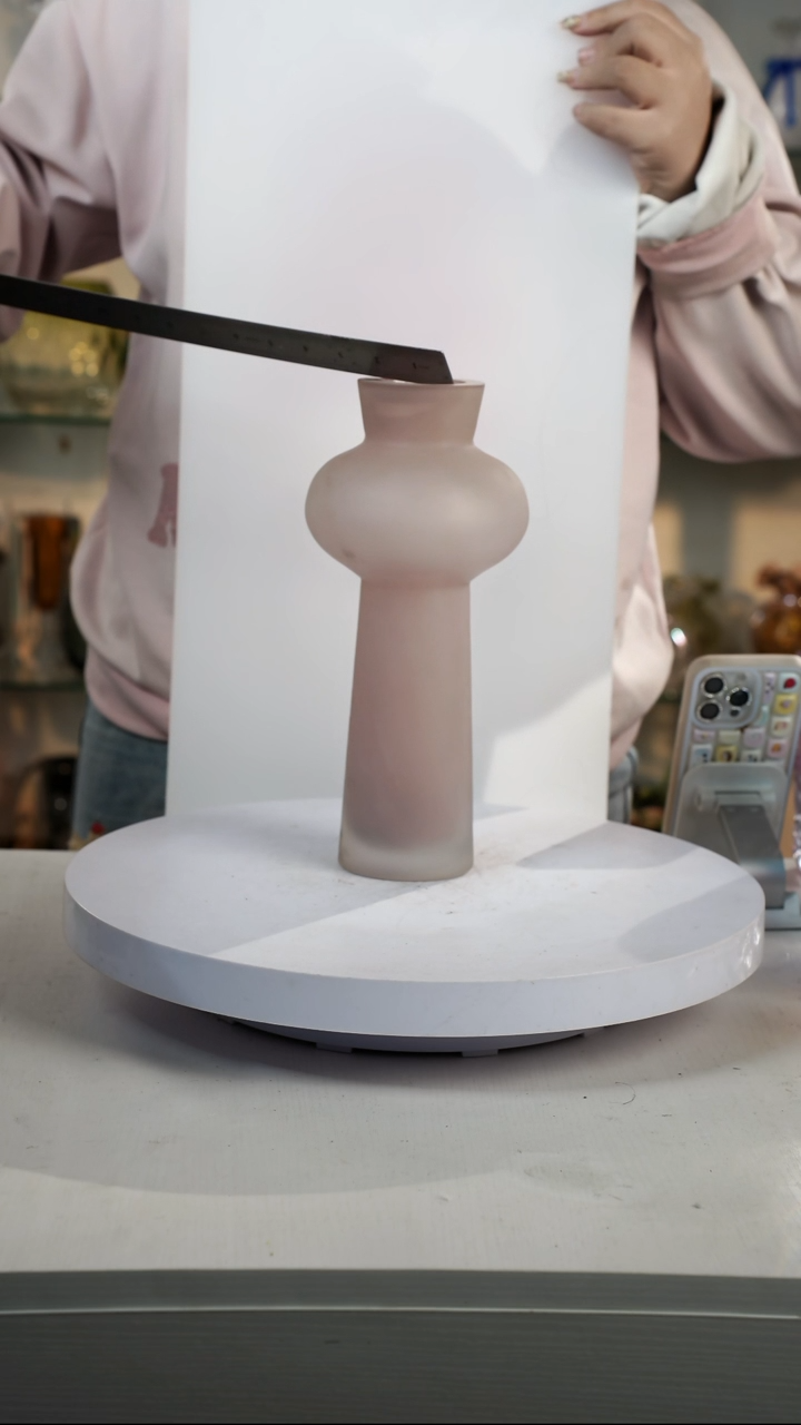 【闪购商品】琉璃【弘扬】高轻奢琉璃花器微瑕福利高28