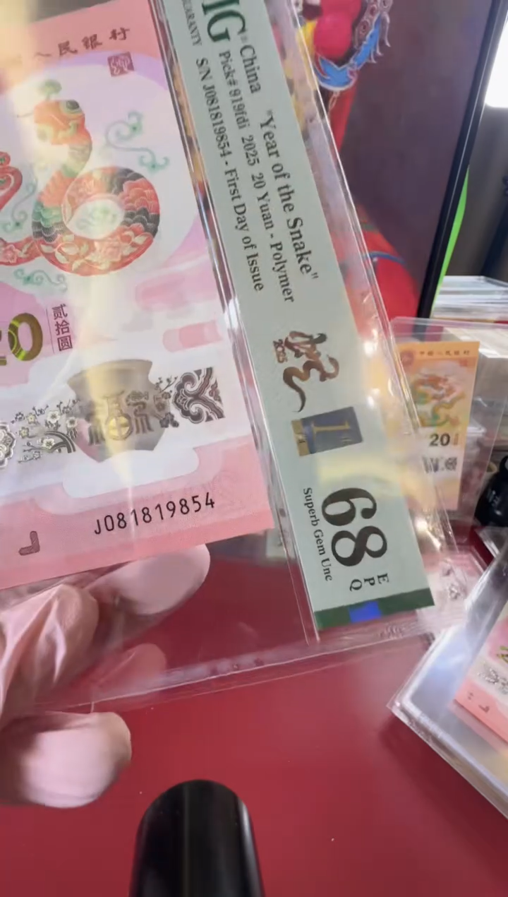 【闪购商品】塑料2025蛇钞单张啊啊啊啊啊裸