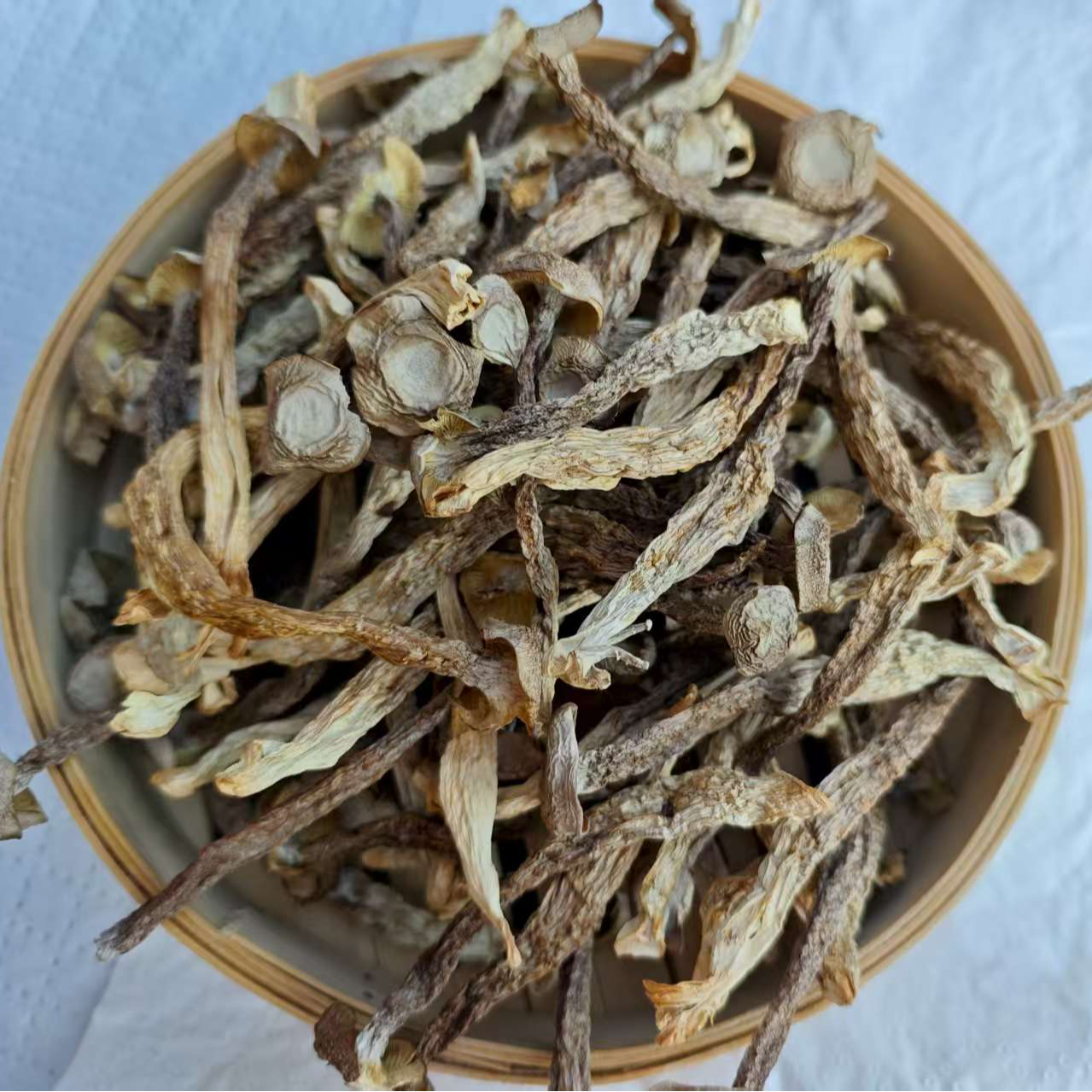 （干）鹿茸菇菇干货新货营养丰富适合煲汤炒菜凉拌的食用菌菇
