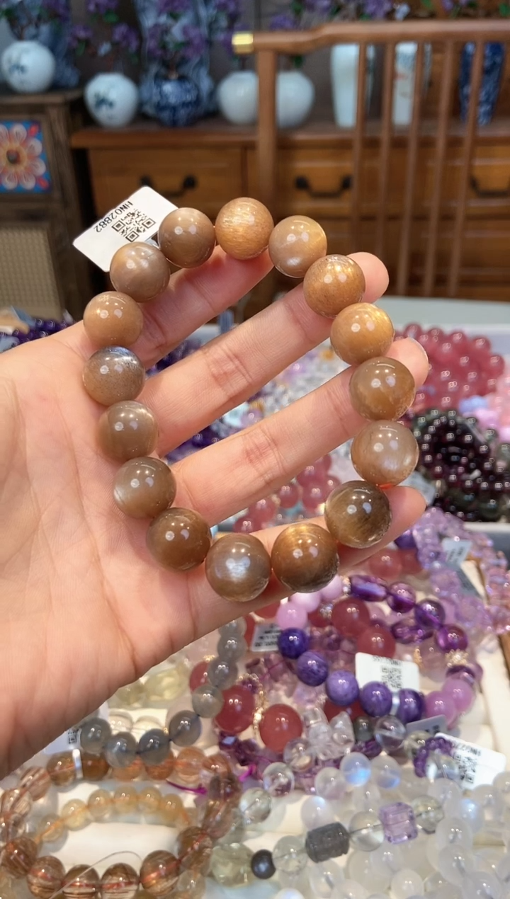 【闪购商品】长石手串未镶嵌手串