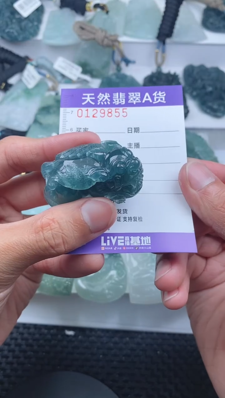 【闪购商品】翡翠颈饰未镶嵌9855.....