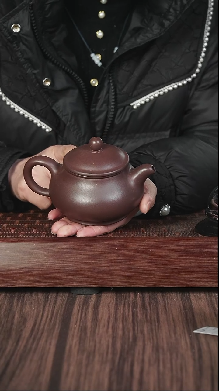 【闪购商品】紫砂茶壶wxj  紫泥  潘壶