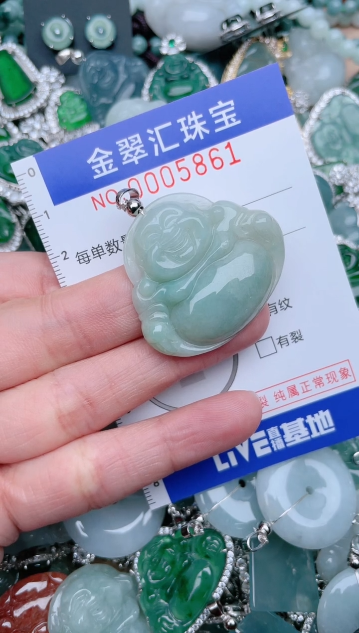 【闪购商品】翡翠颈饰未镶嵌5861......