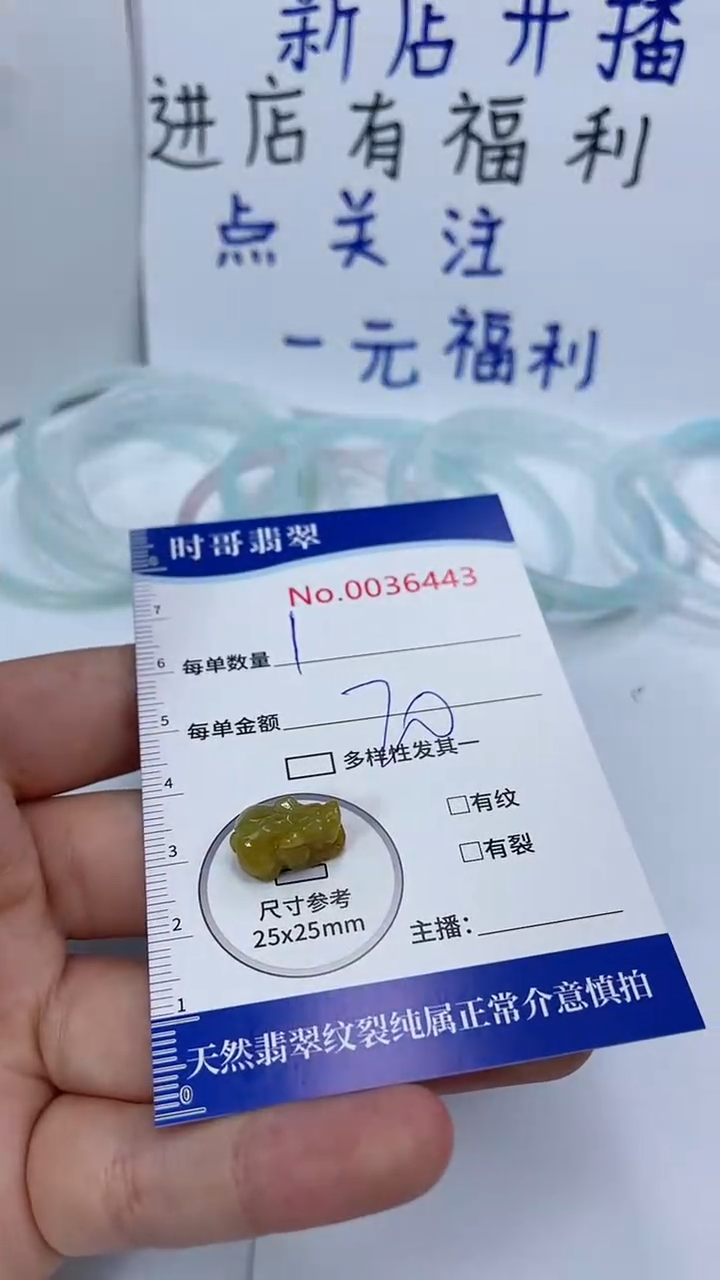 翡翠未镶嵌颈饰闪购商品0036443 多样性发其一