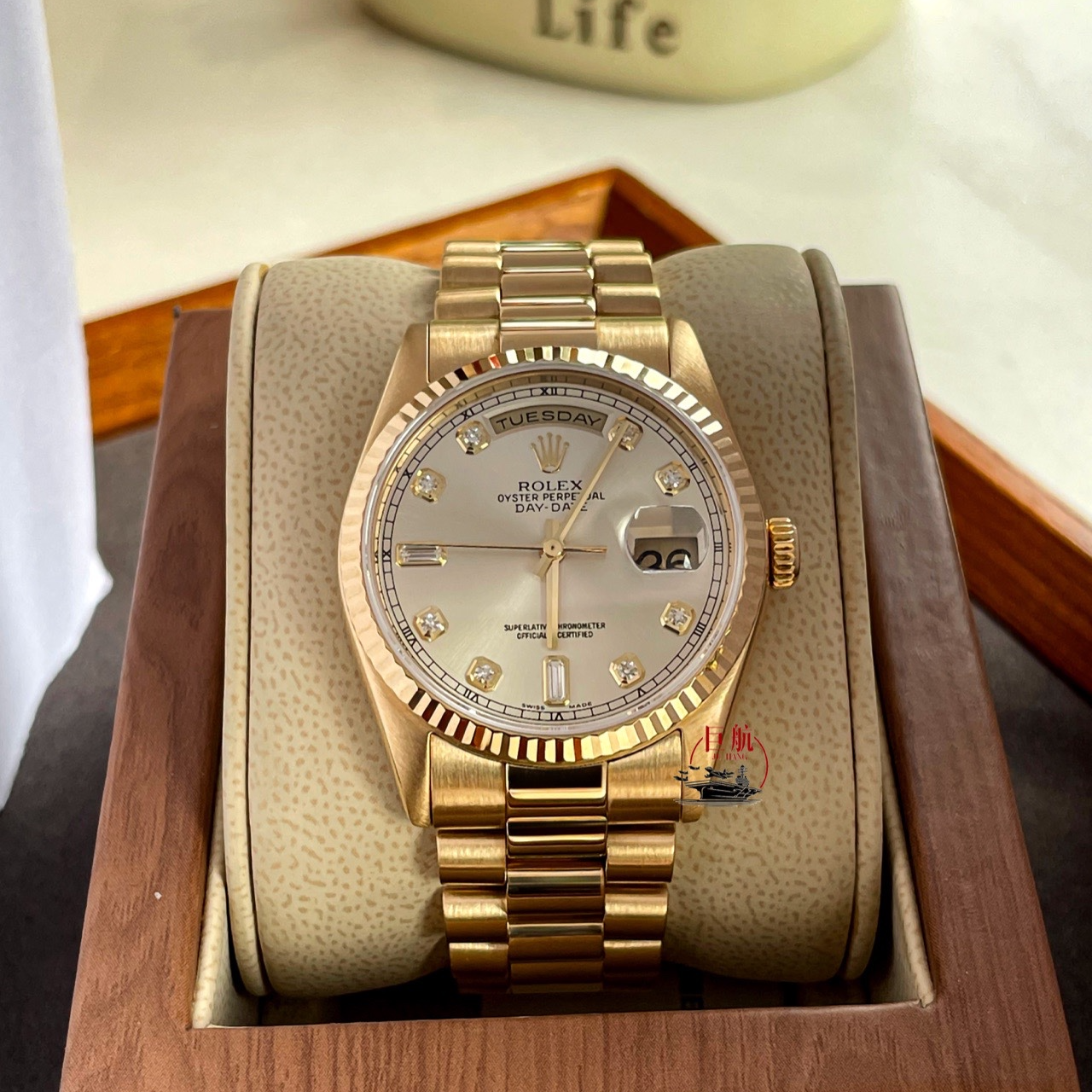 99新 Rolex/劳力士 星期日历型 118238 36mm 单表