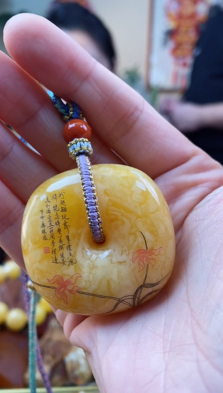 【闪购商品】蜜蜡颈饰未镶嵌吊坠