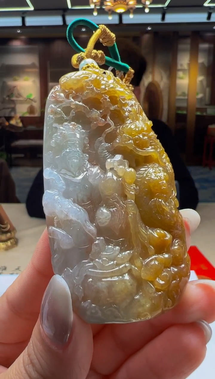 【闪购商品】定制翡翠未镶嵌Q2025-3-3-62