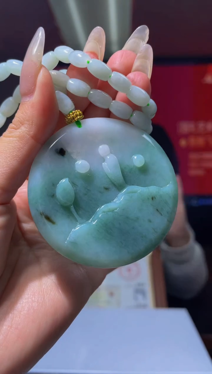 【闪购商品】定制翡翠未镶嵌ZX0308068