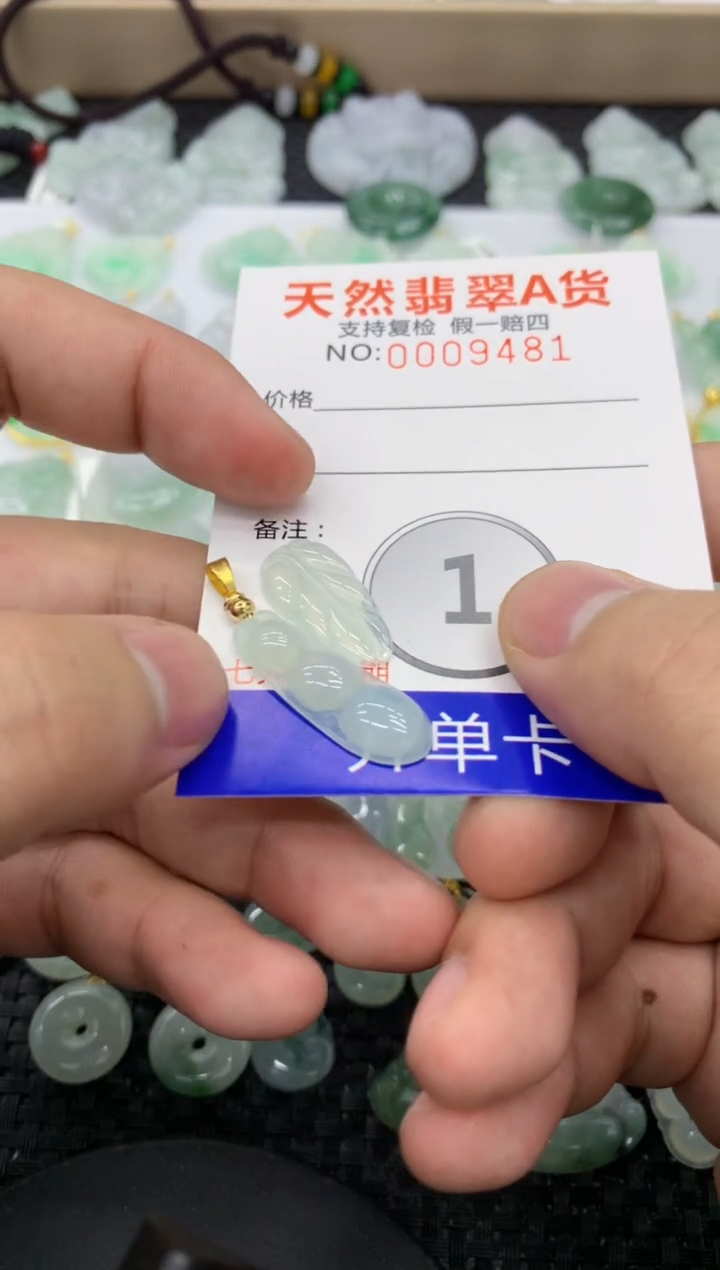 【闪购商品】翡翠颈饰未镶嵌11111111111