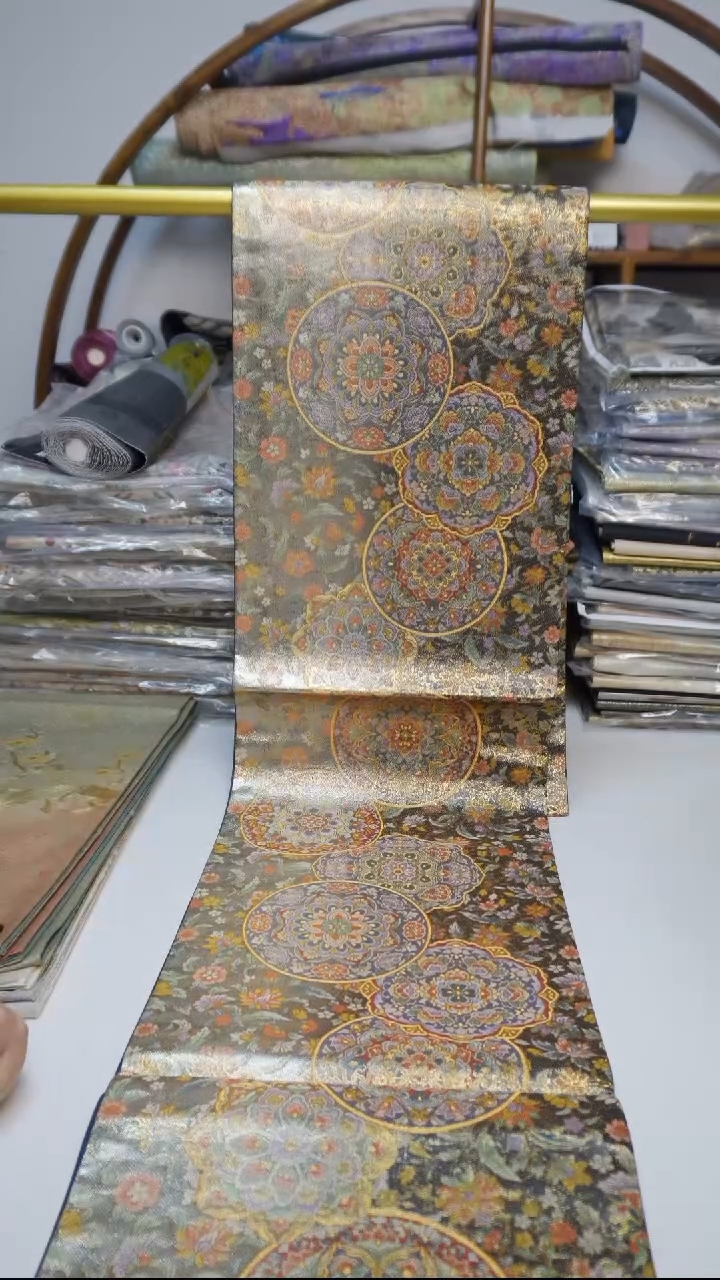 织绣36细密织宝相花 宝相花