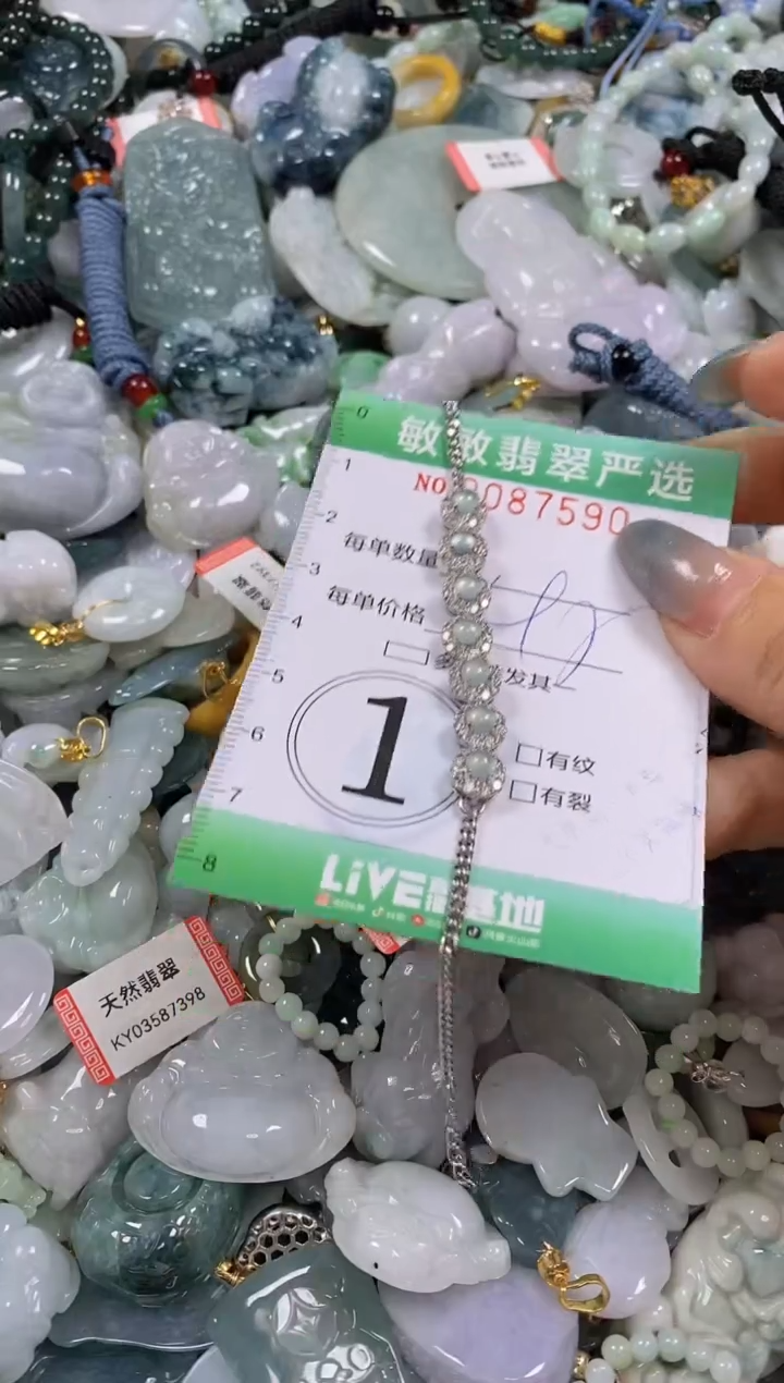 【闪购商品】翡翠颈饰未镶嵌闪购0087590