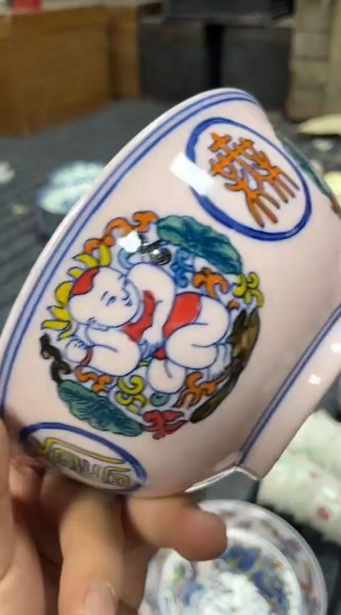 摆件瓷景德镇567老瓷仓清仓014