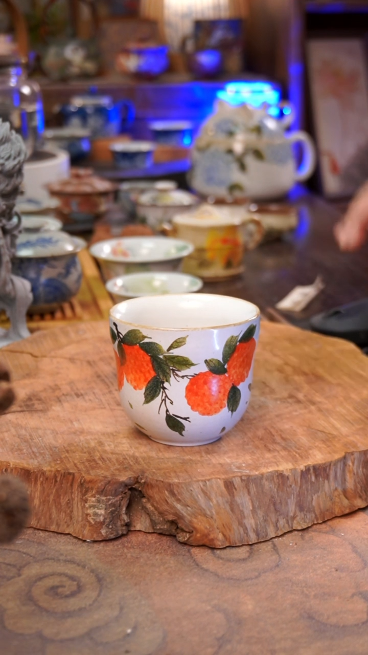 杯子荔枝手工手绘手工手绘