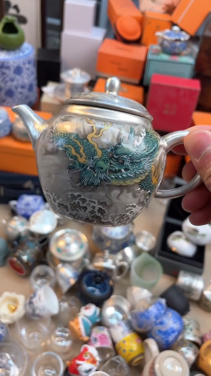 【闪购商品】瓷片@@@@@@@@@@@@青龙龙蛋壶
