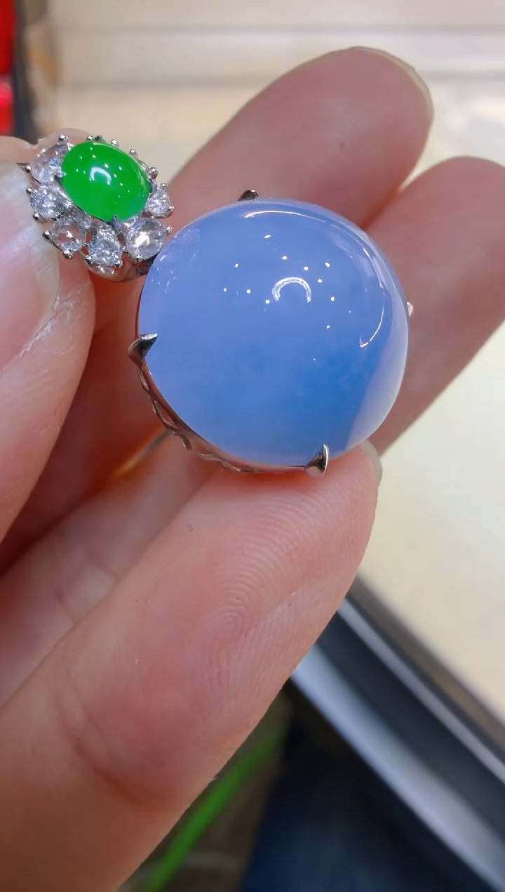 吊坠(不含链)18K金镶嵌翡翠多样性团购发一件