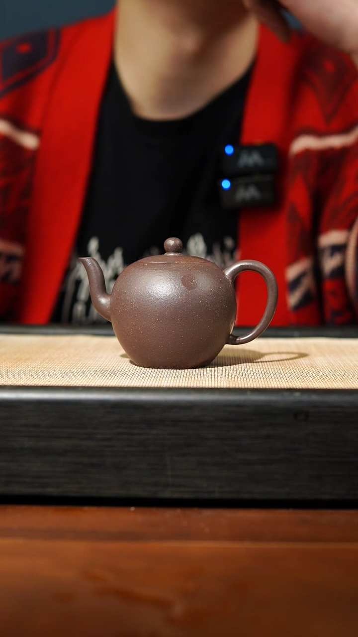 【闪购商品】紫砂茶壶大水潭天青一粒珠130cc