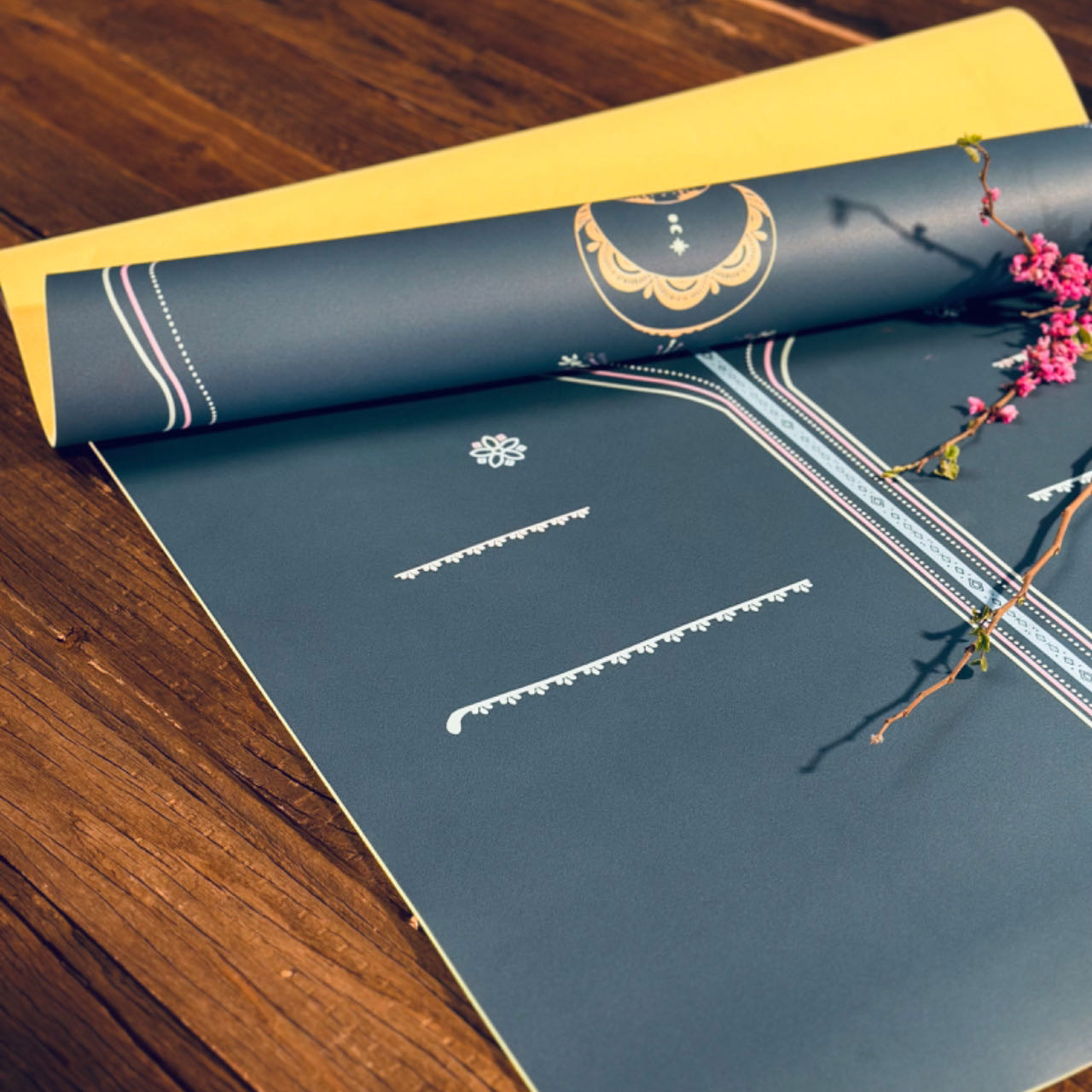 【mook老师专属】月神瑜伽垫 天然橡胶垫