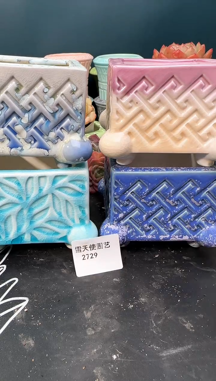 2 729 方口大蛙腿盆 4 个默认微瑕