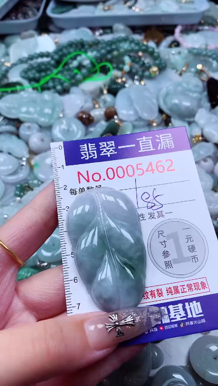 翡翠未镶嵌吊坠(不含链)5462