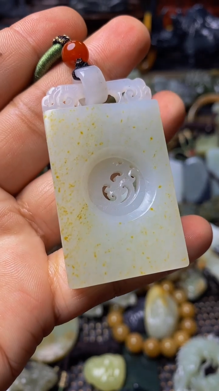 【闪购商品】和田玉挂件未镶嵌1