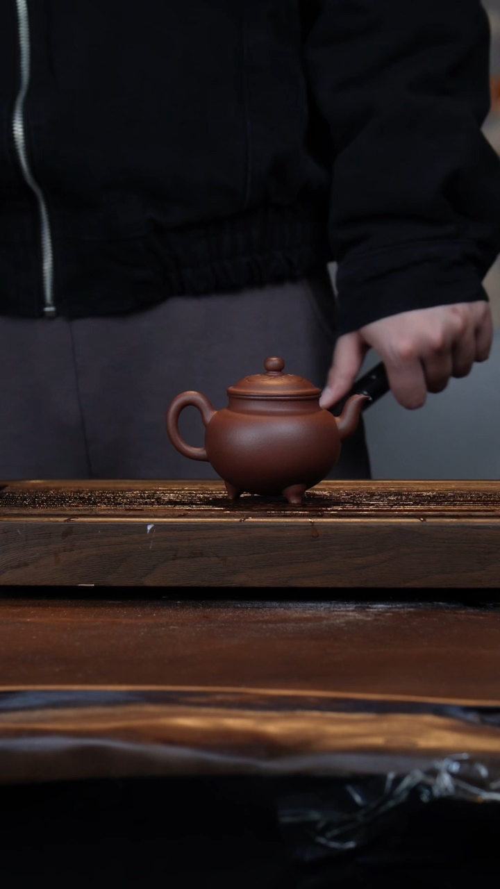 【闪购商品】紫砂茶壶大彬如意