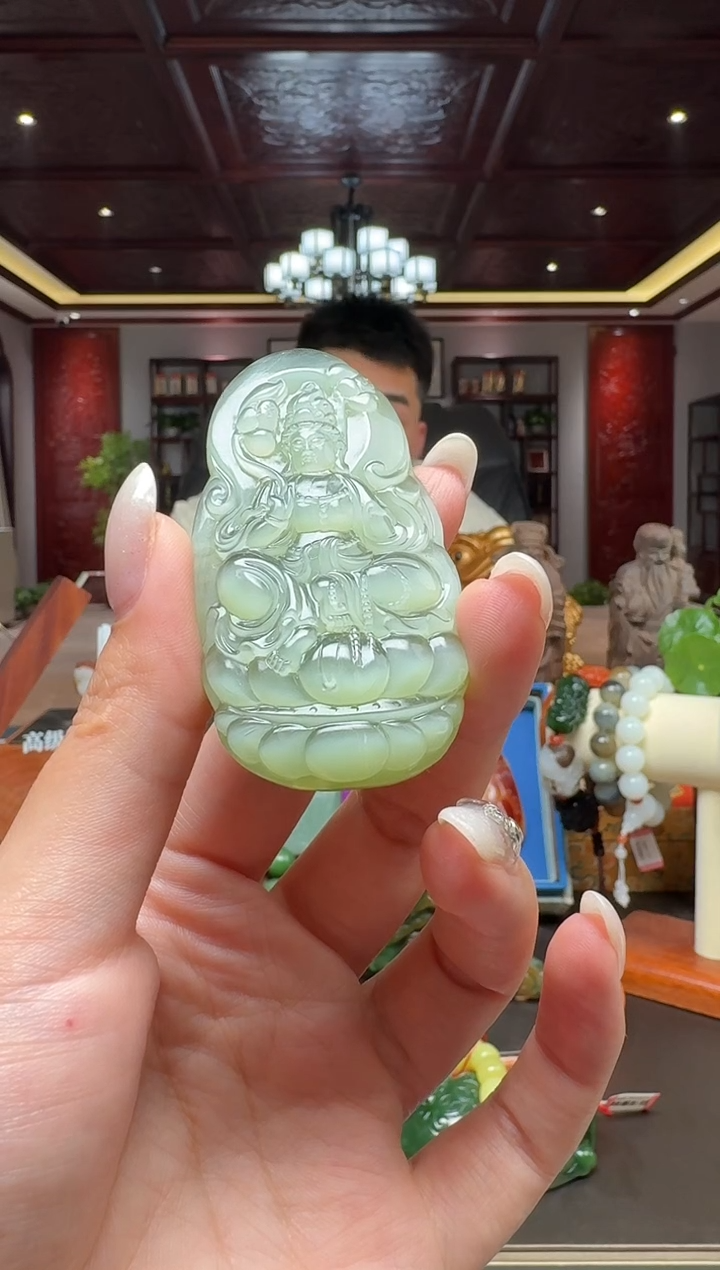 未镶嵌和田玉挂件by