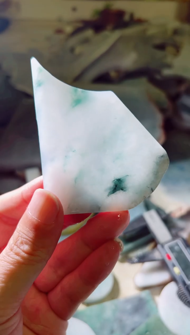 【闪购商品】翡翠颈饰未镶嵌翡翠A货小猫45