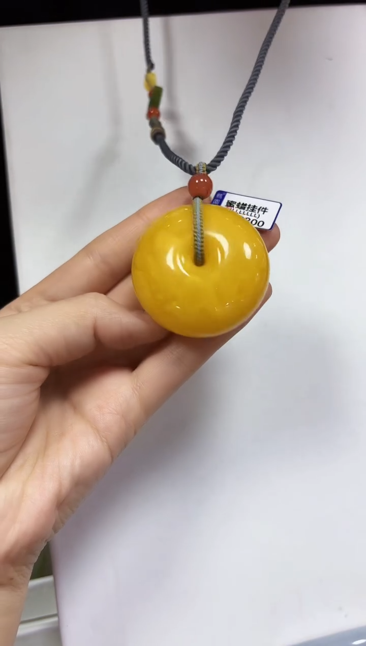 【闪购商品】蜜蜡颈饰未镶嵌挂件