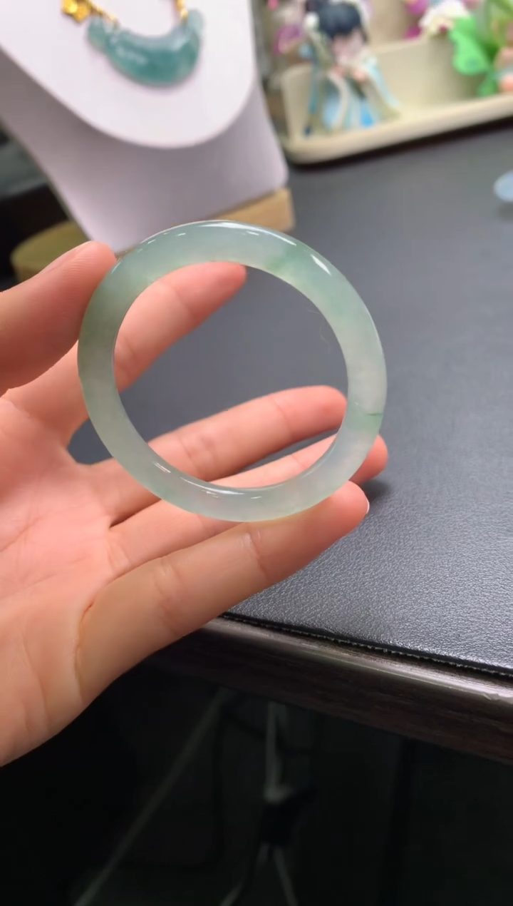 未镶嵌定制翡翠0366376023（41*5.7*6）