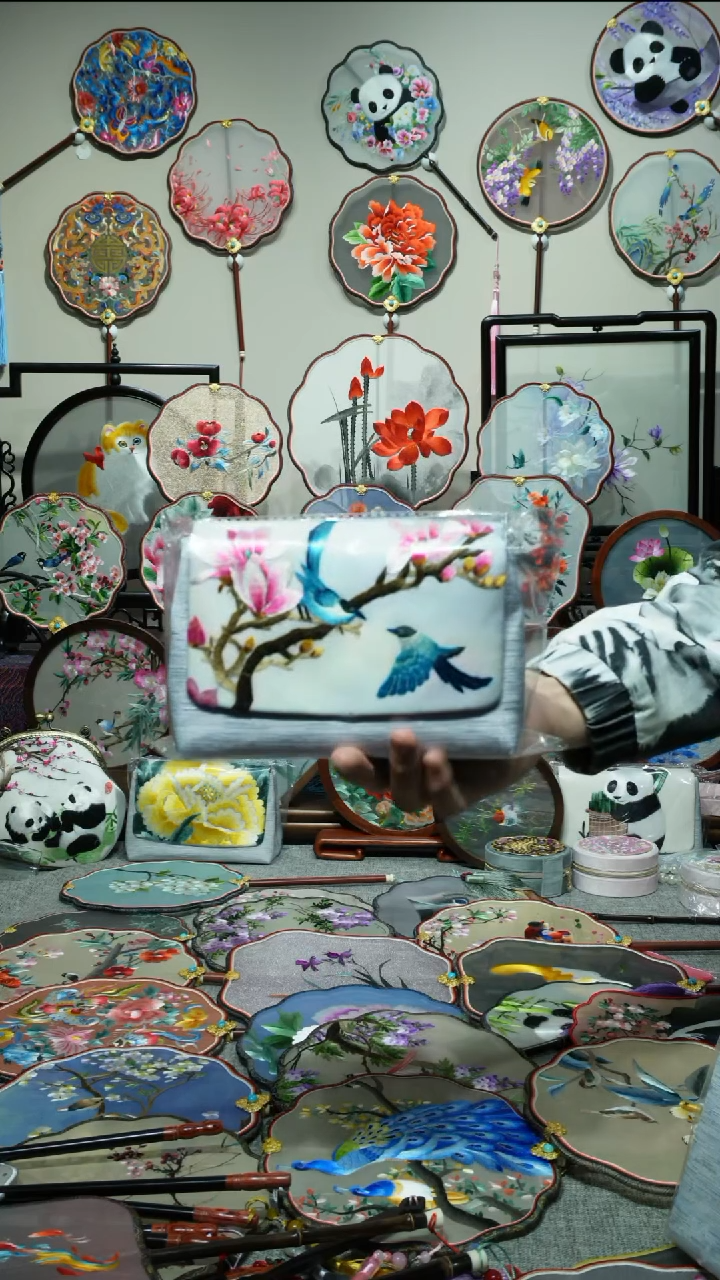 刺绣纯手工苏绣艺术品