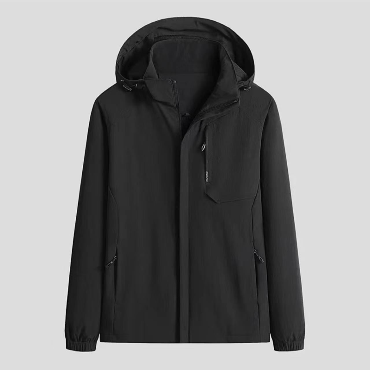 春秋户外新款百搭休闲四面弹外套男