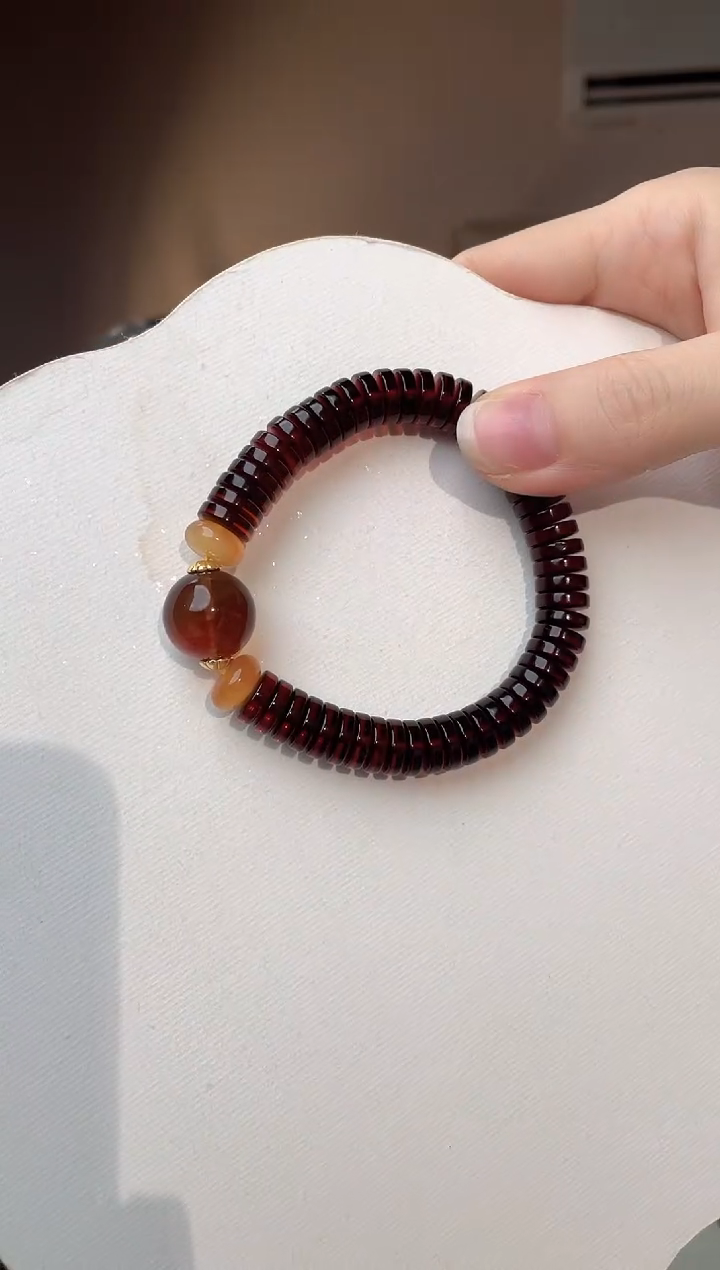 裸石琥珀未镶嵌10+血珀直切设计款