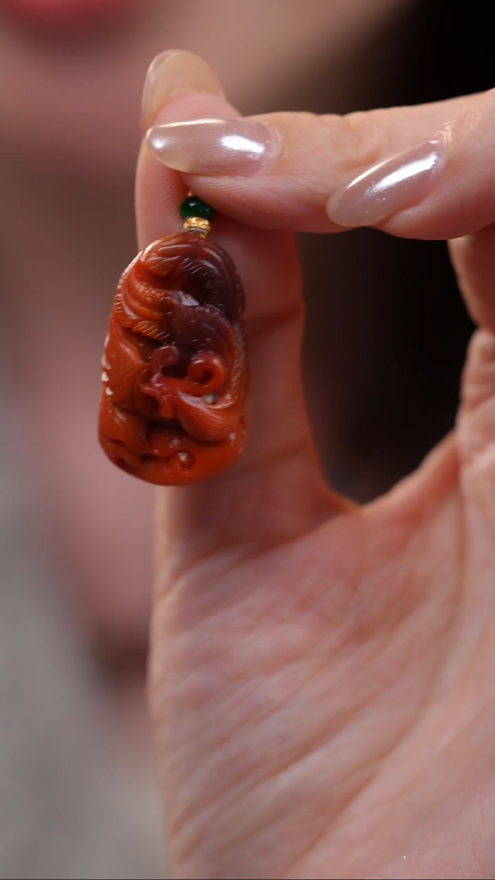 颈饰未镶嵌南红玛瑙o**n5号