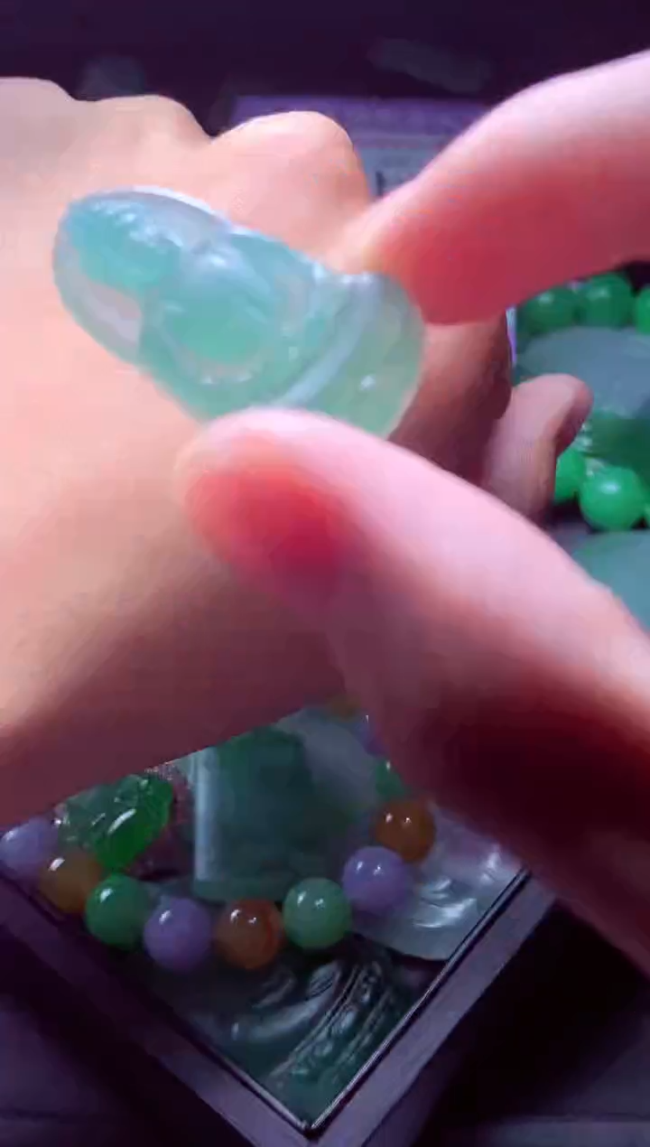 未镶嵌定制翡翠浚*#毛货翡翠定制