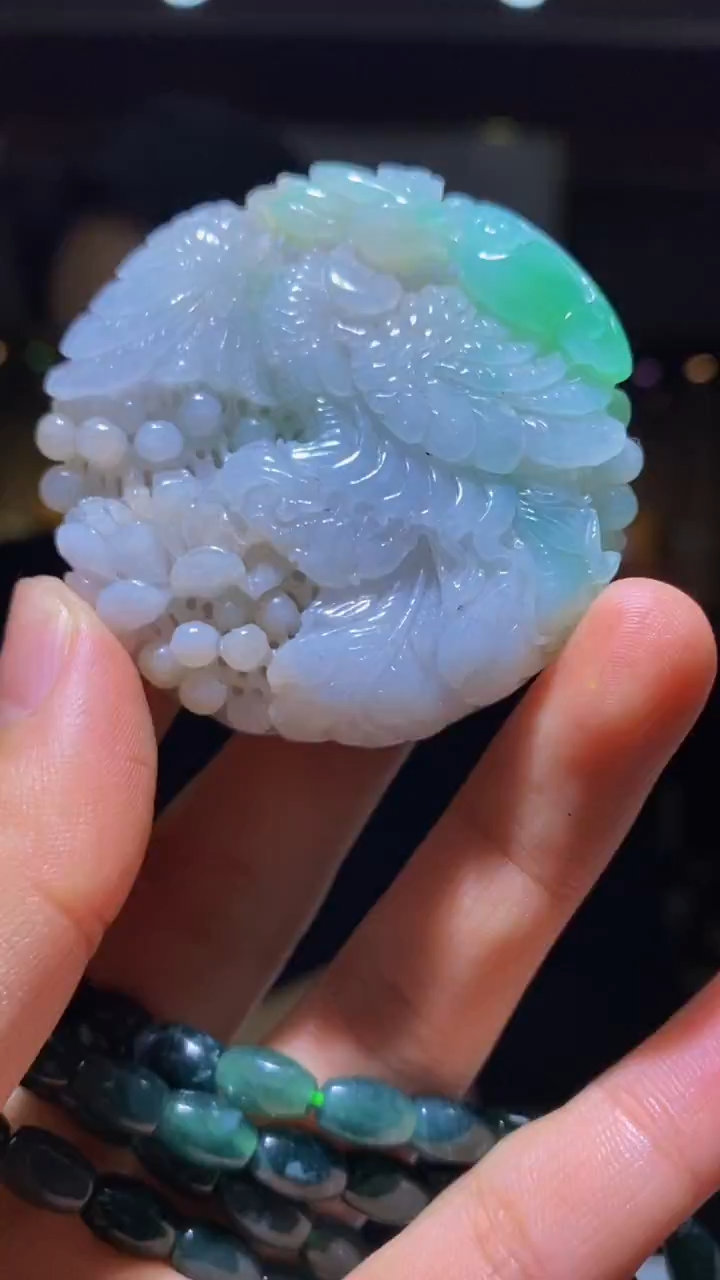 未镶嵌定制翡翠HM翡翠毛货HZ-17