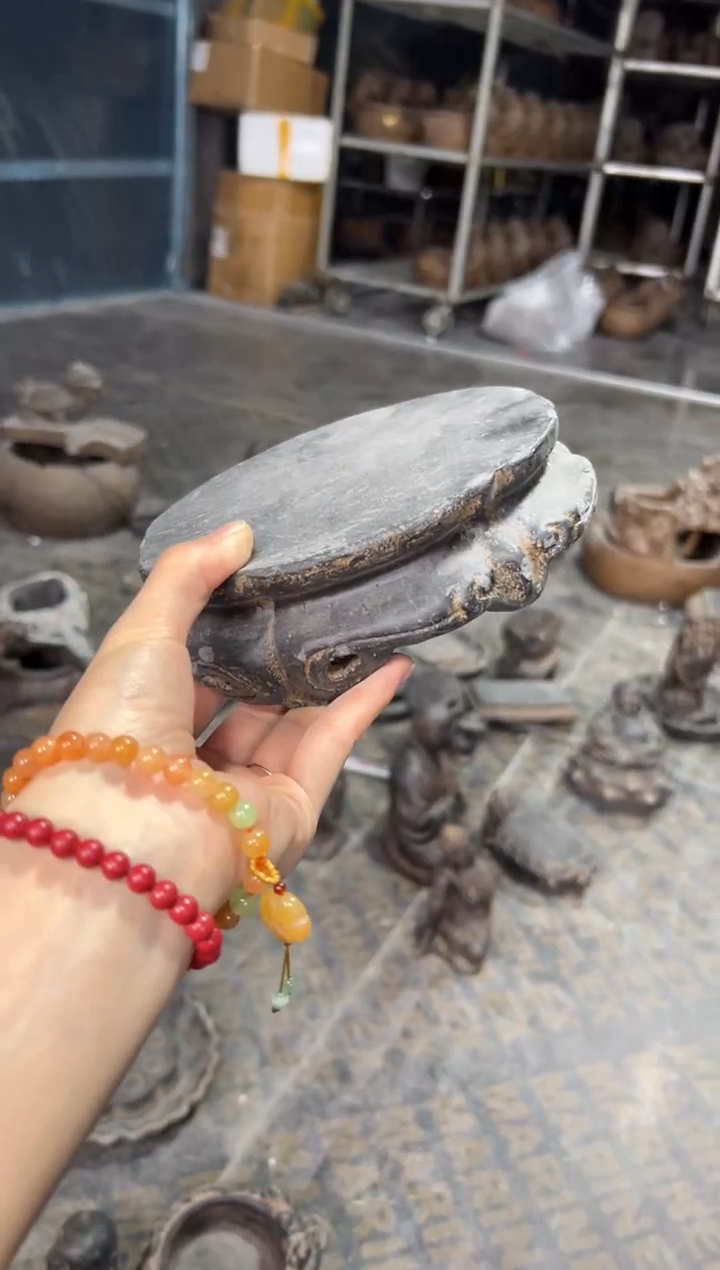 陶土【火山泥】金箍坛底座