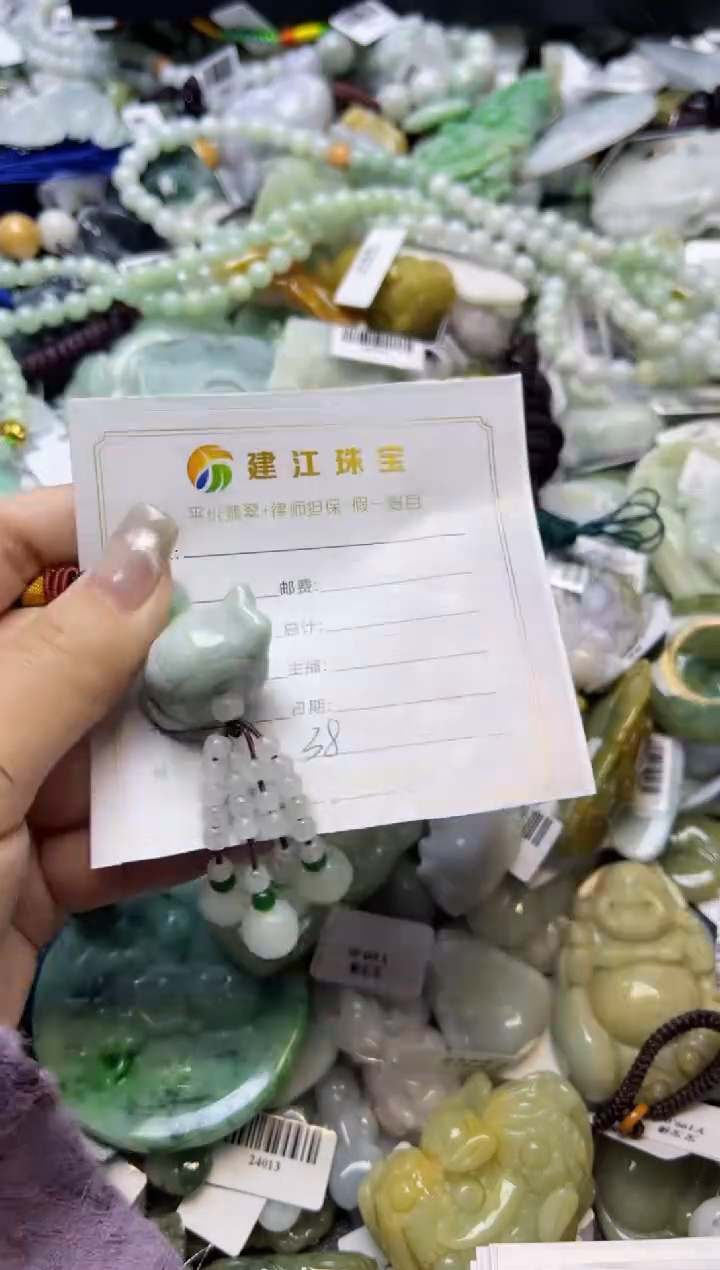 【闪购商品】翡翠颈饰未镶嵌00000038