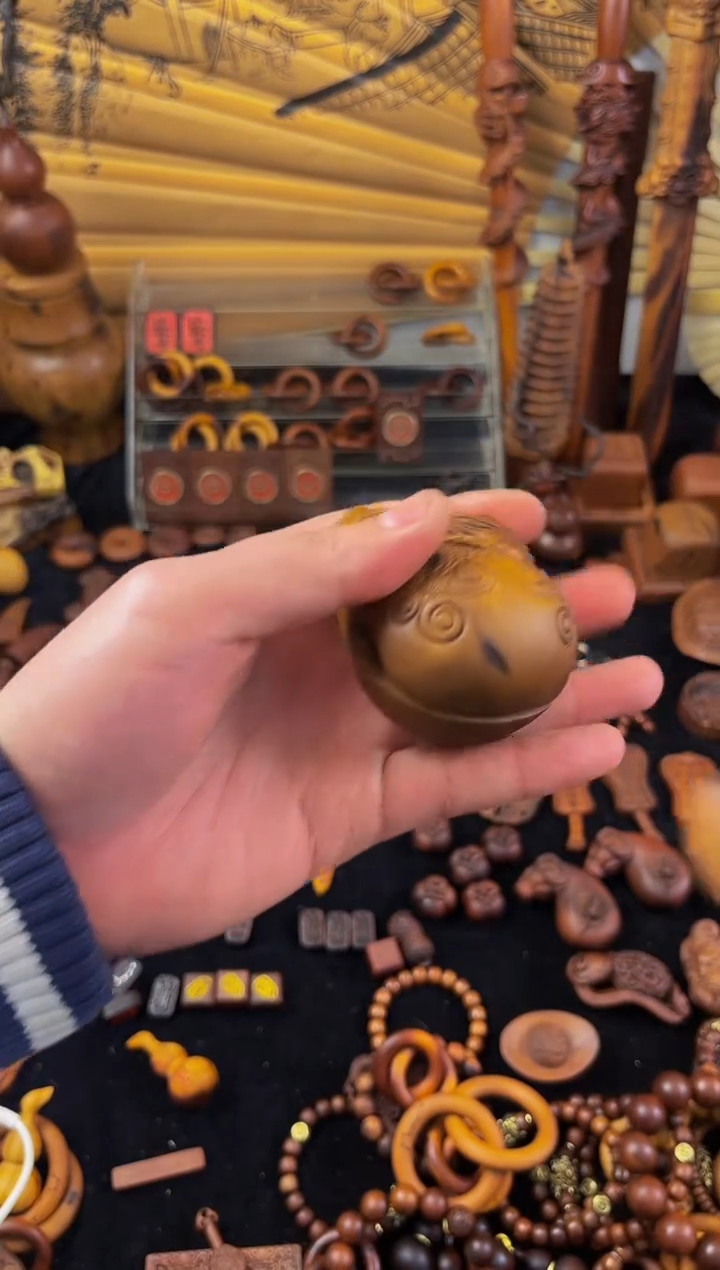 【闪购商品】枣木枣木小木鱼包邮到家