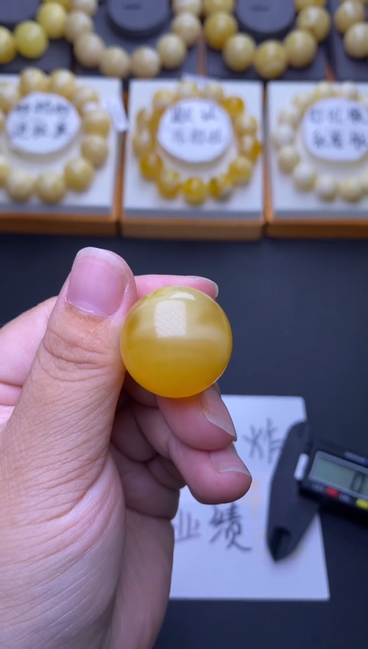 裸石琥珀未镶嵌大小姐珠宝严选59