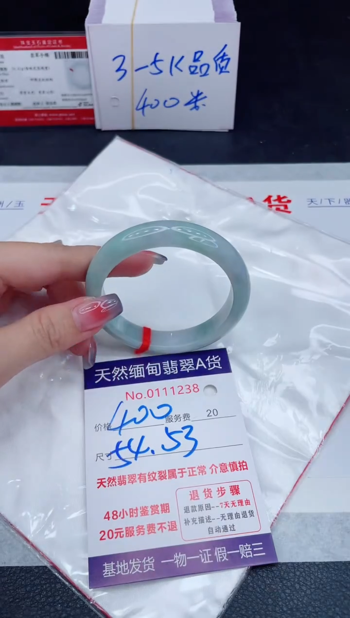 未镶嵌手镯翡翠400.00
