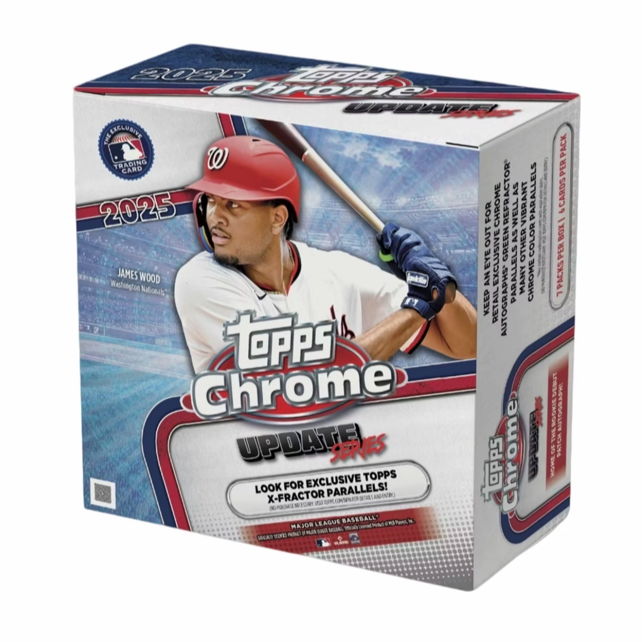 2025 Topps Chrome Update Baseball Mega 棒球 球星卡 单盒