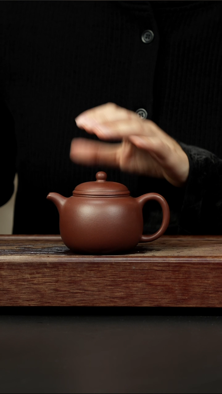 茶壶紫砂老紫泥 大匏樽