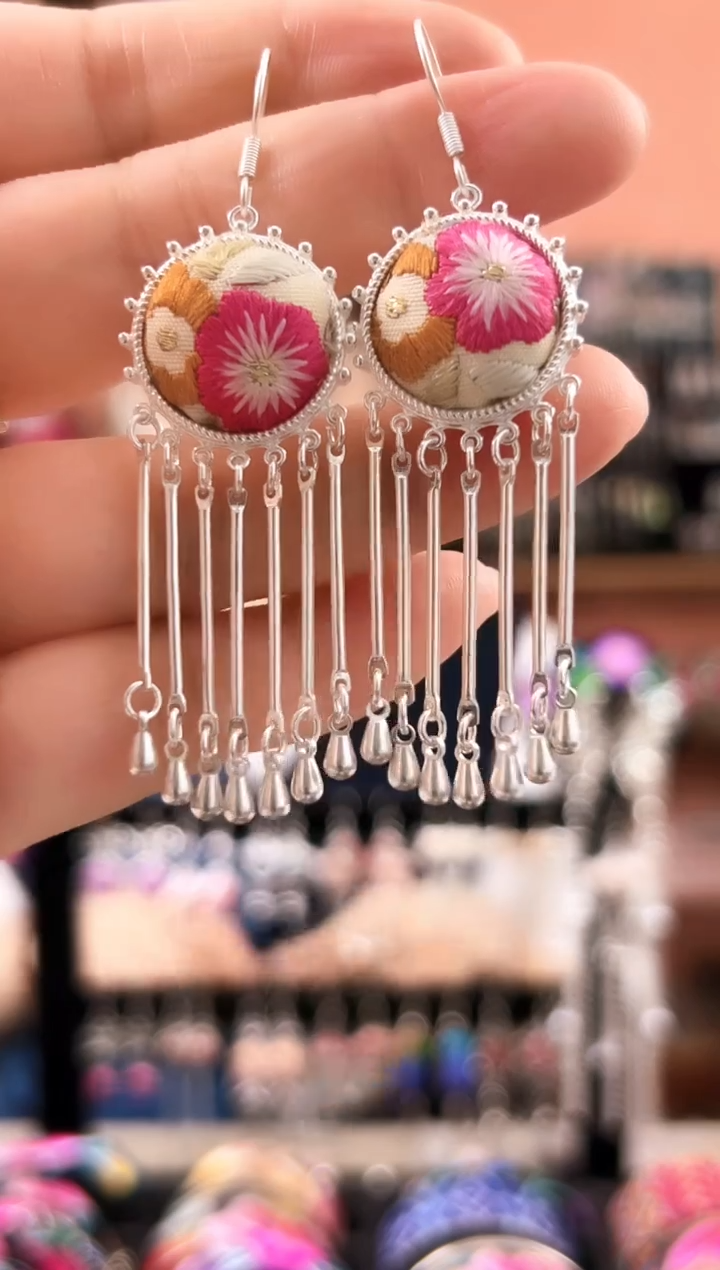 织绣艺枝独绣老绣饰品30